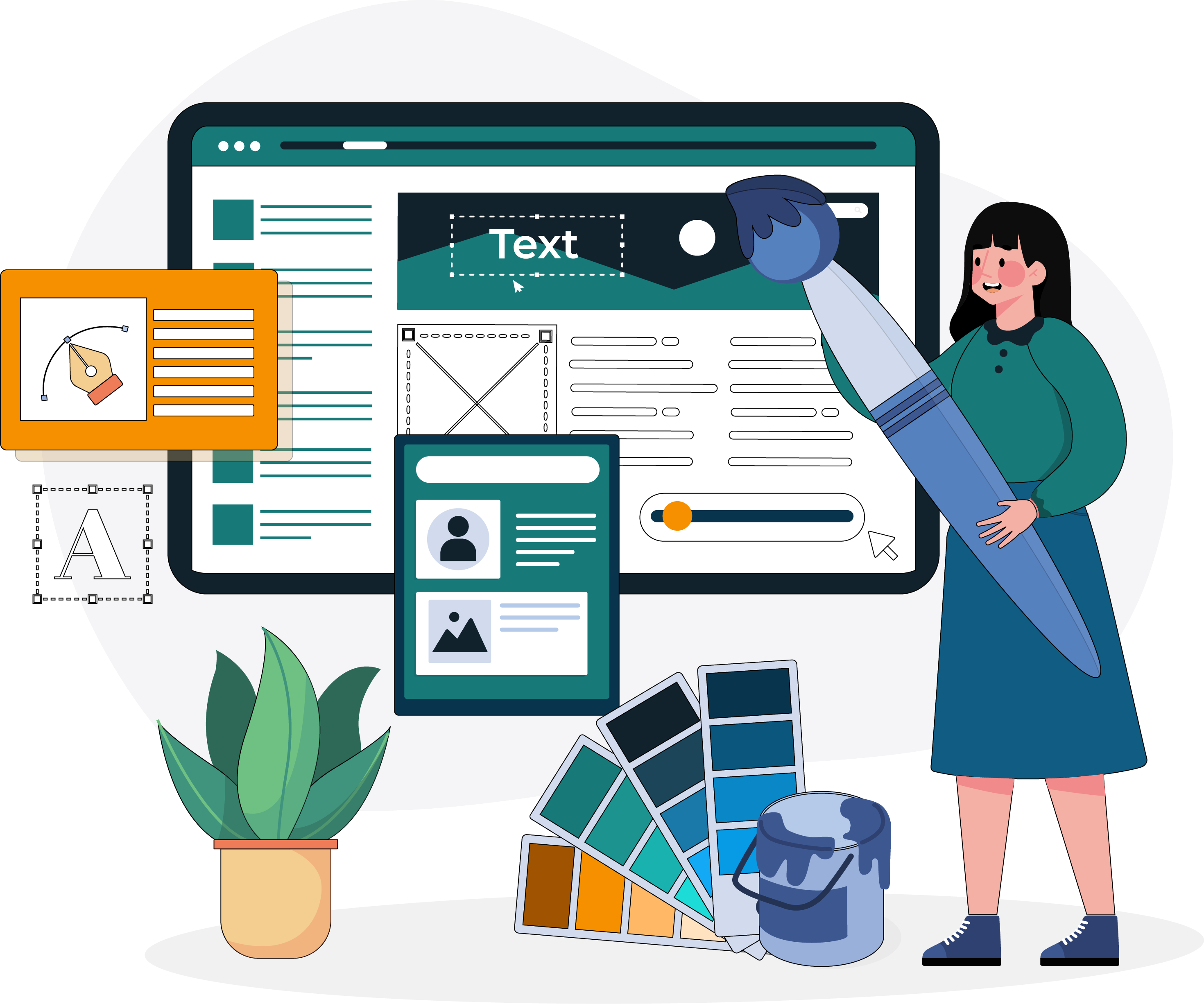 Website redesign placeholder image